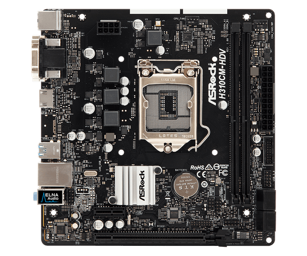  Bo Mạch Chủ Asrock H310CM HDV LGA1151V2 