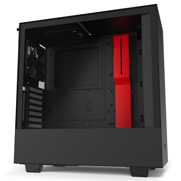  Case NZXT H510i MATTE BLACK/RED 