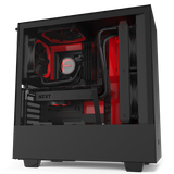  Case NZXT H510i MATTE BLACK/RED 