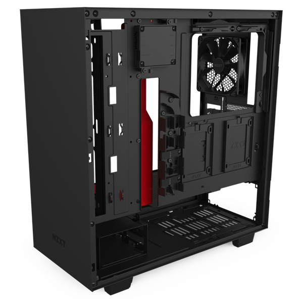  Case NZXT H510i MATTE BLACK/RED 