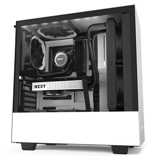  Vỏ máy tính NZXT H510i MATTE WHITE (Mid - Tower) 