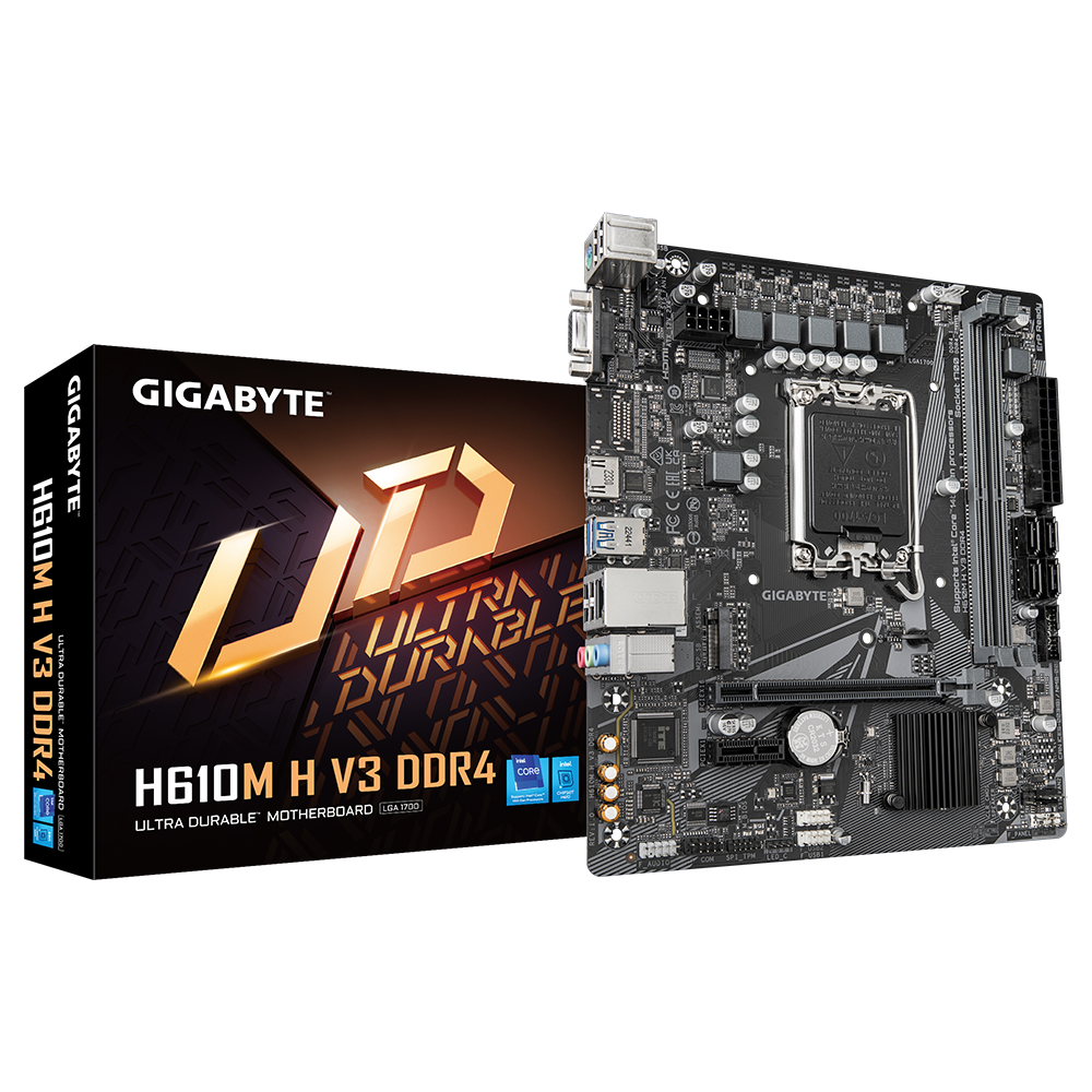 Bo mạch chủ GIGABYTE H610M-H V3 (DDR4)