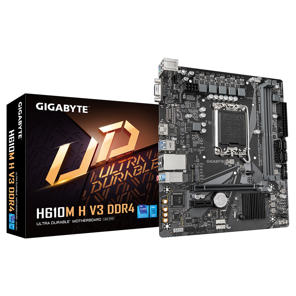 Bo Mạch Chủ Gigabyte H610M - H V3 (Ddr4)