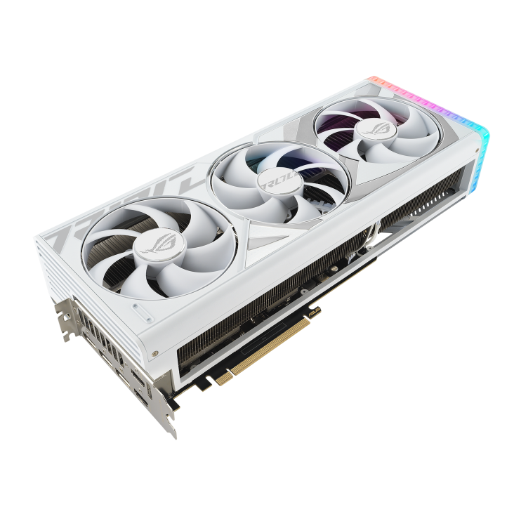Card Màn Hình Asus Rog Strix Geforce Rtx 4080 Super 16Gb Gddr6X White