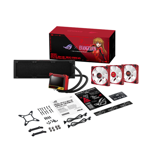  Tản nhiệt AIO ASUS ROG RYUJIN III 360 ARGB EVA-02 EDITION 