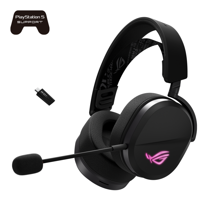 Tai nghe Asus ROG Pelta WL RGB Black