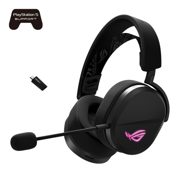 Tai nghe Asus ROG Pelta WL RGB Black
