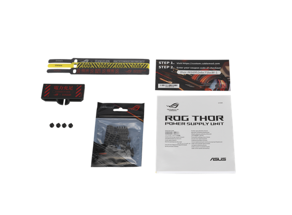  Nguồn máy tính ASUS ROG Thor 1000P2 EVA Edition - 80 Plus Platinum - Full Modular (1000W) 