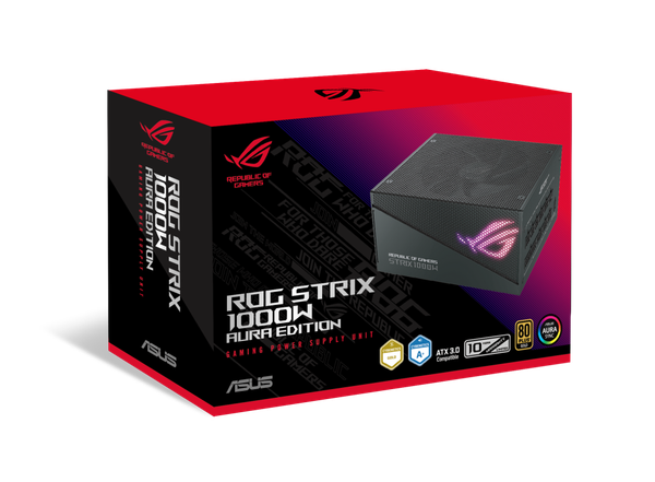  Nguồn máy tính ASUS ROG Strix 1000W AURA Edition - 80 Plus Gold - Full Modular (1000W) 