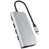  Cổng chuyển Hyperdrive Power 9-in-1 USB-C Hub (HD30F - GREY) 