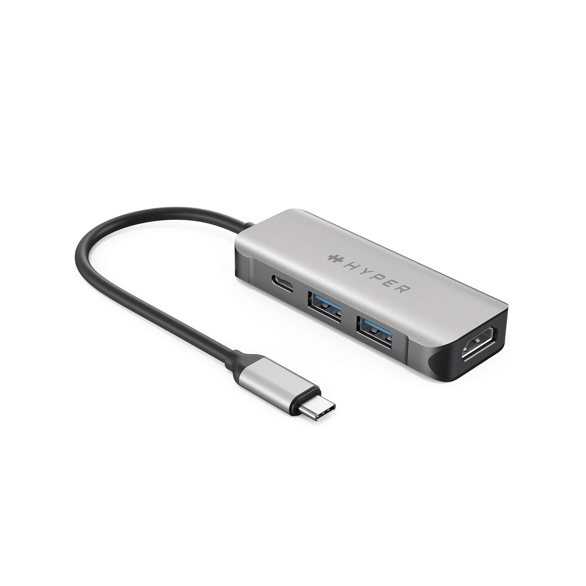 Cổng Chuyển Hyperdrive Hdmi 4K60Hz 4 - In - 1 Usb - C Hub (Hd41)