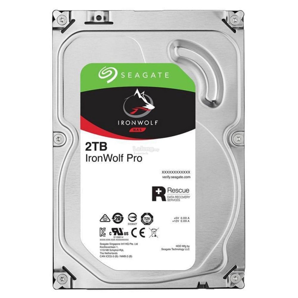 Ổ Cứng Hdd Seagate Hdd Ironwolf 2Tb