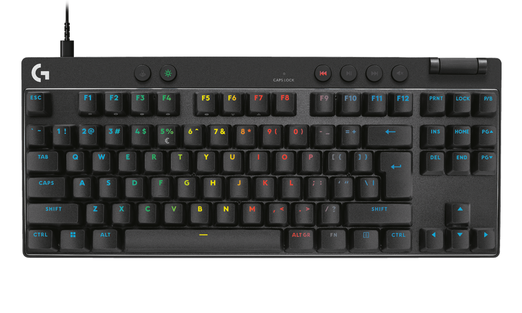 Bàn Phím Logitech Pro X Tkl Rapid Black