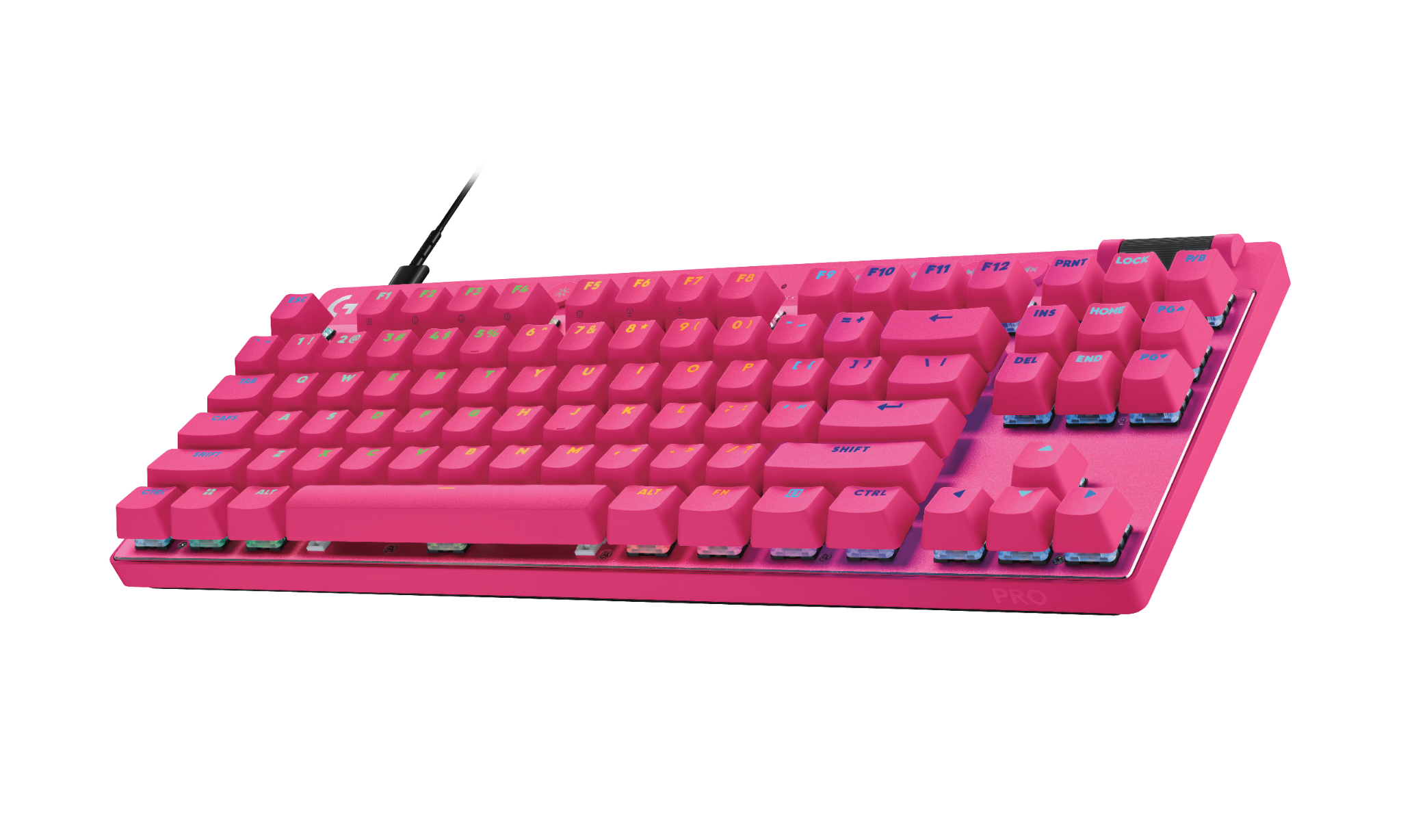  Bàn phím Logitech PRO X TKL RAPID Magenta 