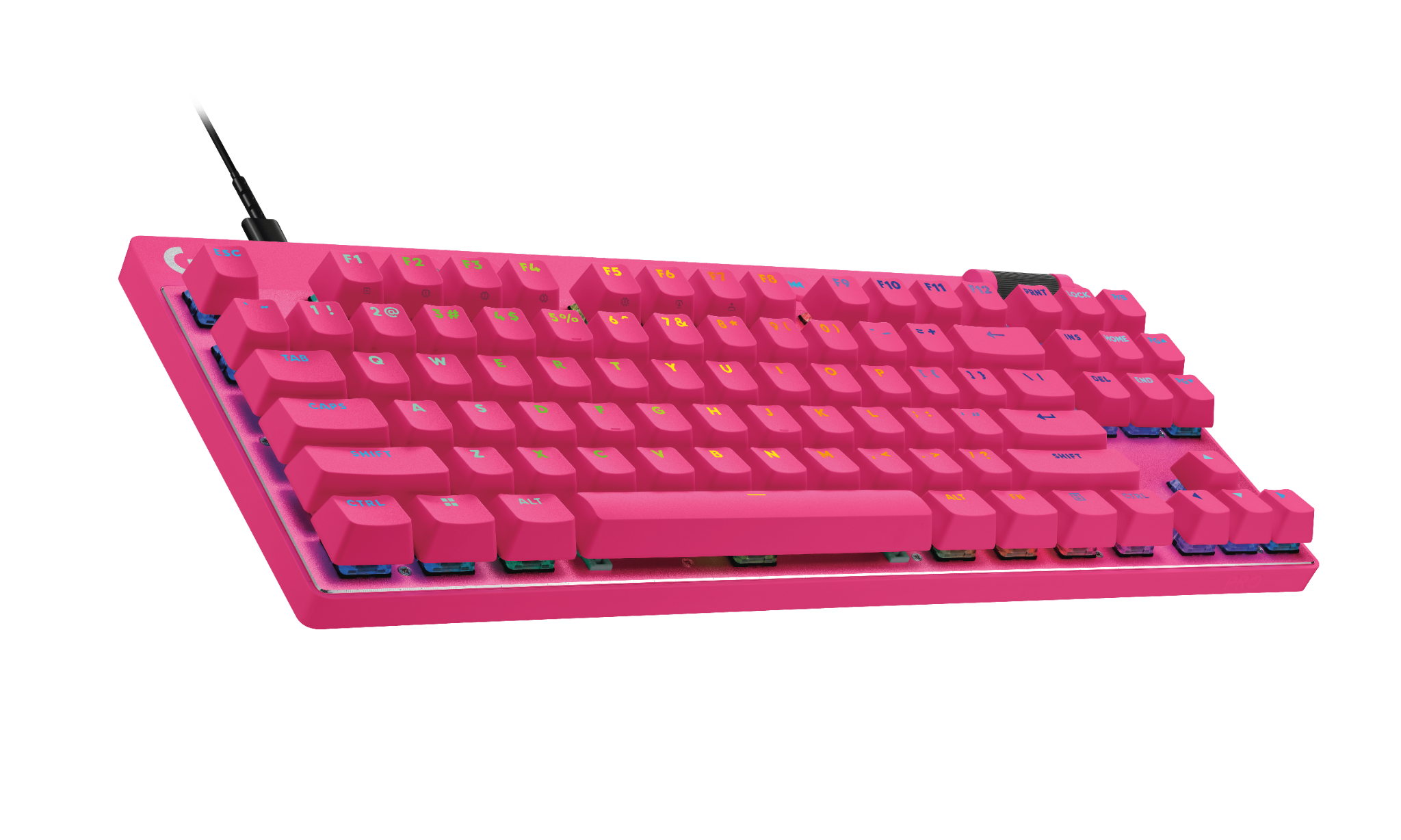  Bàn phím Logitech PRO X TKL RAPID Magenta 