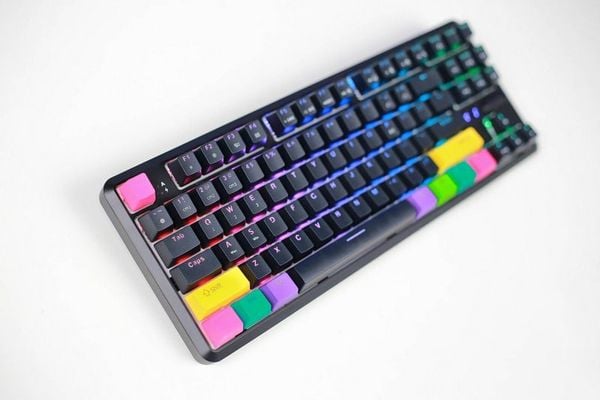  Bàn phím Ajazz K870T RGB Bluetooth Black Red Switch 