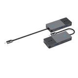  Bộ Chuyển Đổi Mazer Infinite.HUB Pro 7-in-1 USB-C M-UC2MULTI7002-BK 