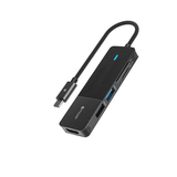  Bộ Chuyển Đổi Mazer Infinite.Multimedia Pro Hub 5-in-1 M-UC2MULTI7001C-BK 