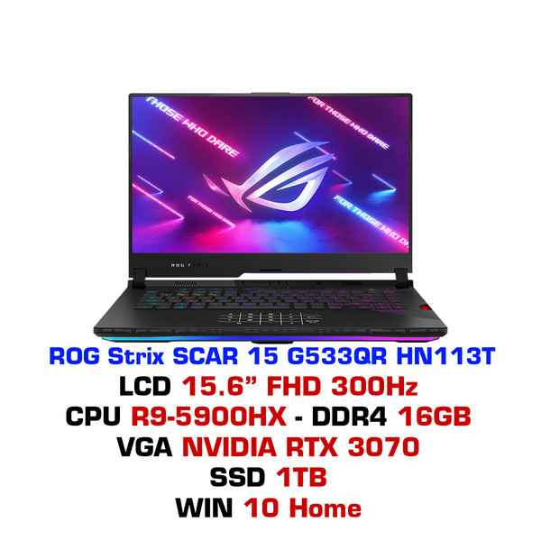  Laptop Asus ROG Strix SCAR 15 G533QR HF113T 