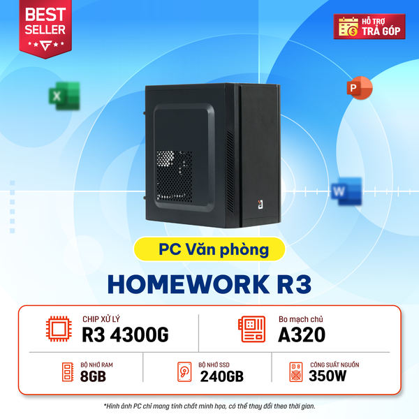 PC GVN Homework R3 4300G