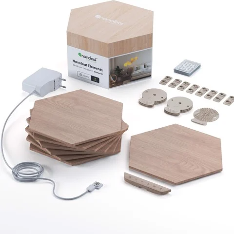 Đèn Thông Minh Nanoleaf Elements Lục Giác 7 Miếng