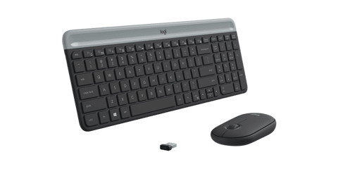  Bộ phím chuột không dây Logitech MK470 Black 