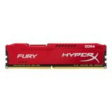  RAM DDR4 Kingston HyperX Fury Red 1x8G bus 2666 