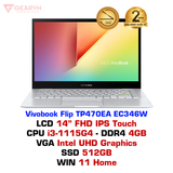  Laptop ASUS Vivobook Flip TP470EA EC346W 