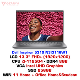  Laptop Dell Inspiron 5310 N3I3116W1 Silver 