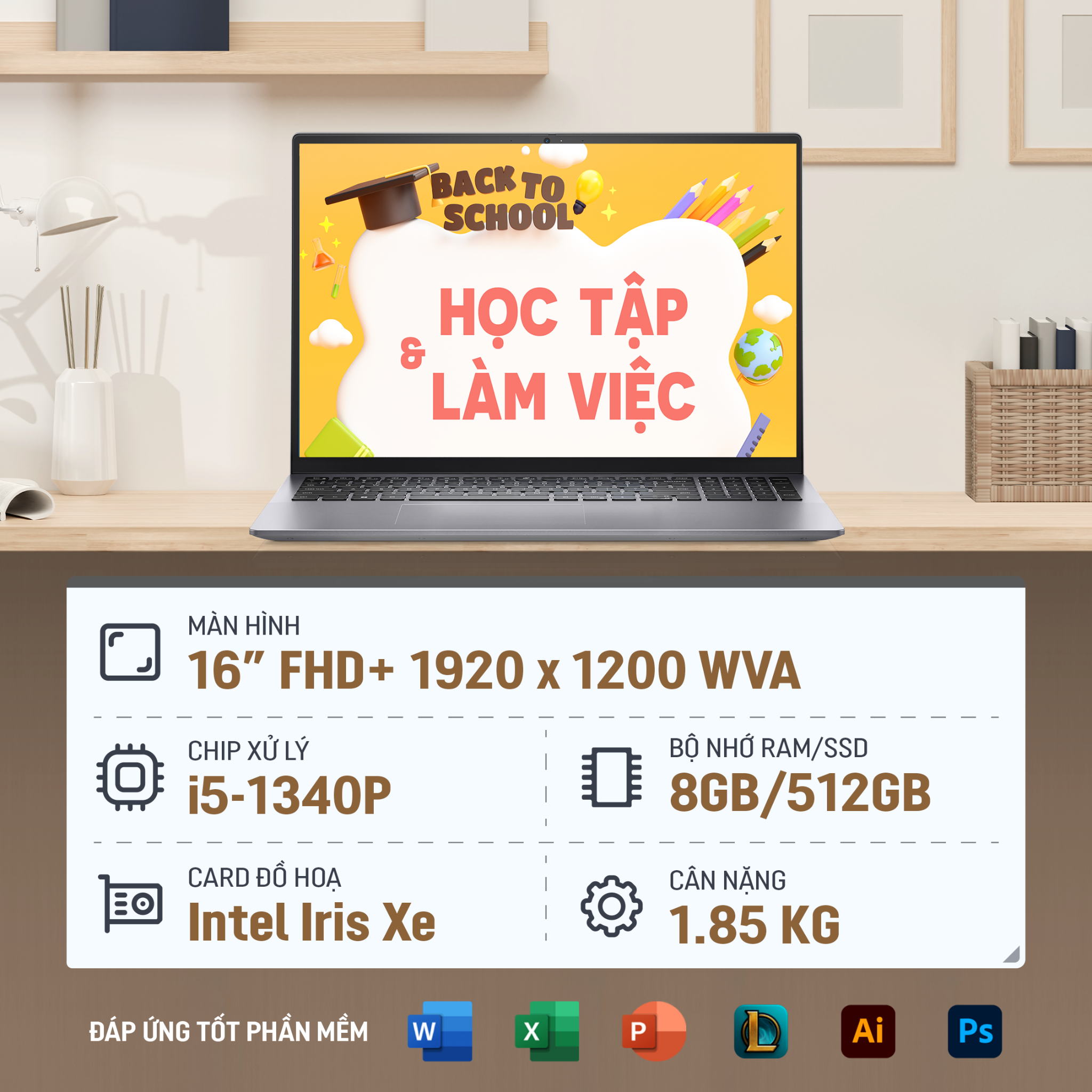 Laptop Dell Vostro 16 V5630 i5P085W11GRU