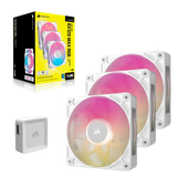  Bộ 3 quạt Corsair iCUE LINK RX120 MAX RGB White (CO-9051038-WW) 