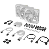  Bộ 3 quạt Corsair iCUE LINK RX120 MAX RGB White (CO-9051038-WW) 