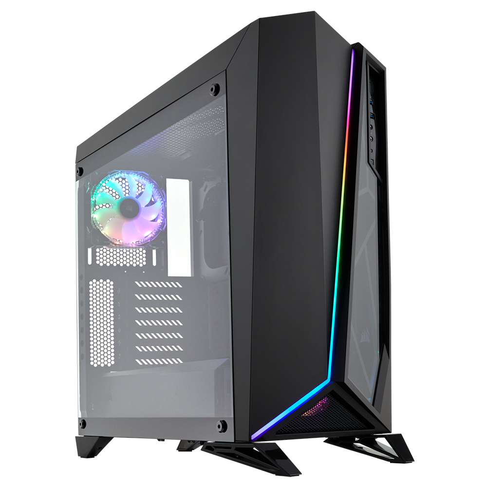  Vỏ máy tính Case Corsair Spec Omega RGB Gaming Mid-Towe White 