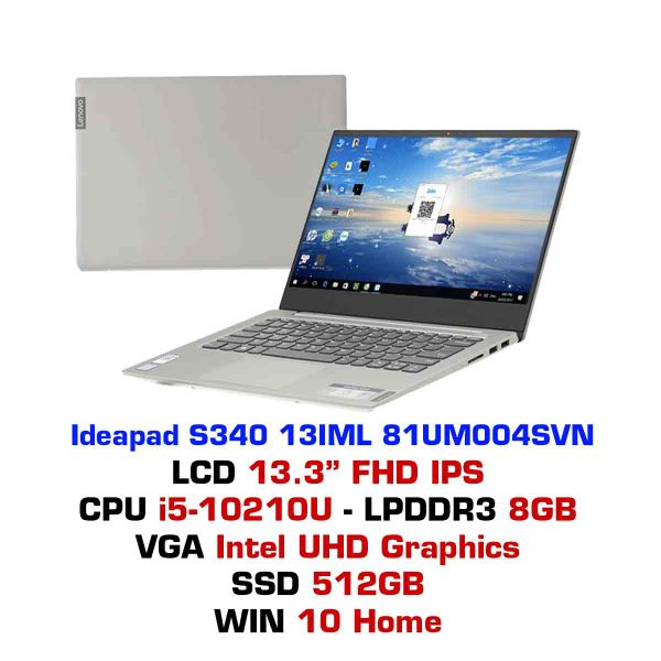  Laptop Lenovo Ideapad S340 13IML 81UM004SVN 