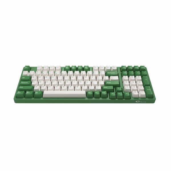  Bàn phím cơ AKKO 3098 DS Matcha Red Bean (Gateron Cap Yellow) 