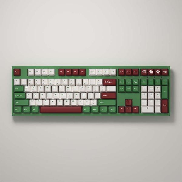  Bàn phím cơ AKKO 3108 v2 DS Matcha Red Bean (Akko switch v2) 