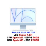  iMac 24 2021 M1 8GPU 16GB 256GB Z12W0004Q - Blue 