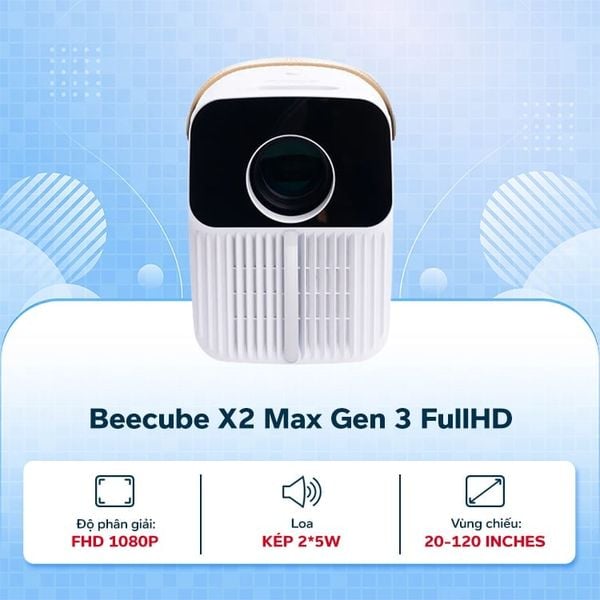 Máy chiếu mini Beecube X2 Max Gen 3 Full HD