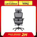  Ghế công thái học Epione Easy Chair v2.0 - Đen 