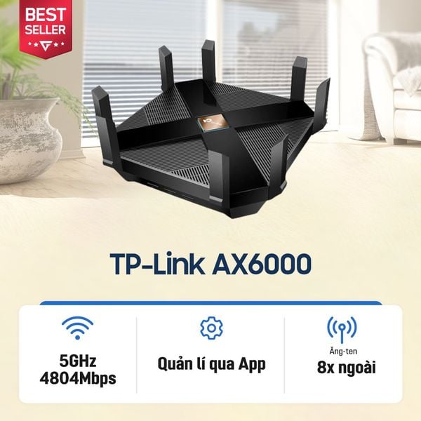 Bộ định tuyến TP-Link Archer AX6000