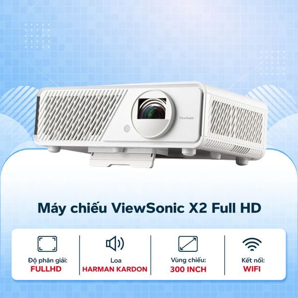  Máy chiếu ViewSonic X2 Full HD 