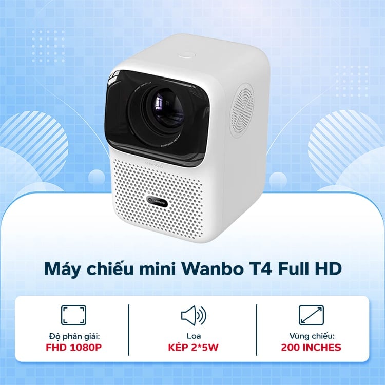 Máy chiếu mini Wanbo T4 Full HD