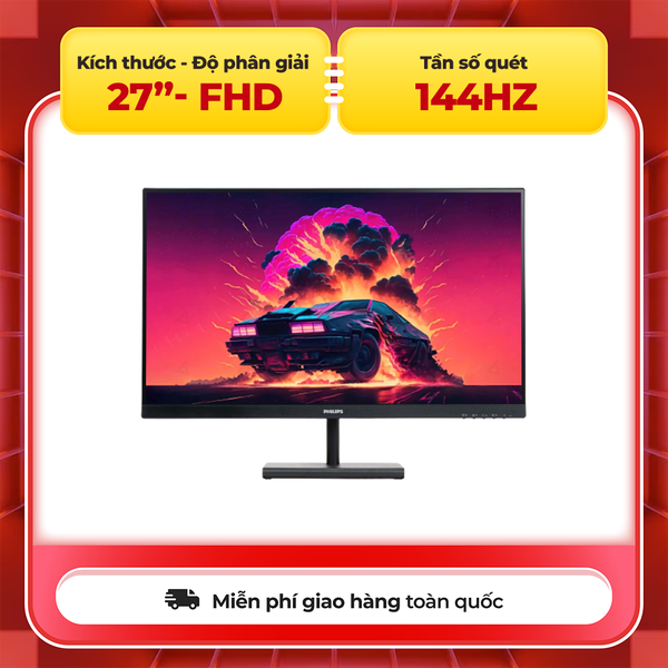  Màn hình Philips 272E1GSJ 27" 144Hz Freesync 