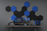  Bộ 6 tấm tiêu âm Elgato Wave Panels - Starter Kit Black 