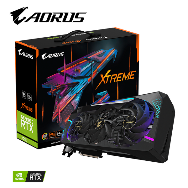  GIGABYTE AORUS GeForce RTX 3090 XTREME 24GD 