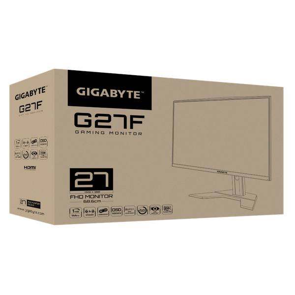  Màn hình GIGABYTE G27F 27" IPS 144Hz chuyên game 