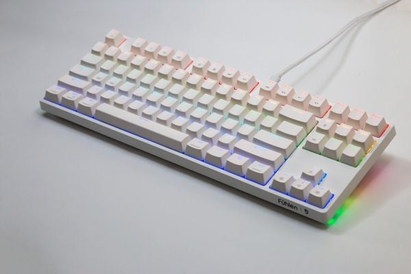  Bàn phím cơ Fuhlen D87s RGB White Blue switch 