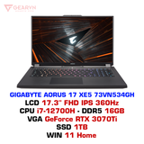  Laptop gaming Gigabyte AORUS 17 XE5 73VN534GH 
