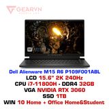  Laptop Gaming Dell Alienware M15 R6 P109F001ABL 