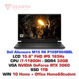  Laptop Gaming Dell Alienware M15 R6 P109F001BBL 